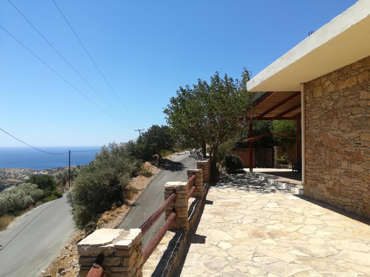 Stone House Villa Triopetra Bagian luar foto