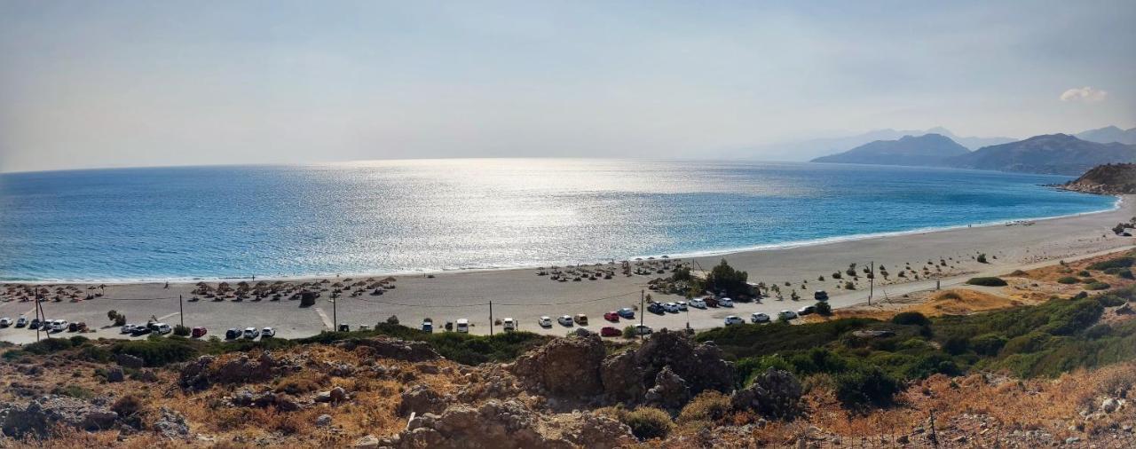 Stone House Villa Triopetra Bagian luar foto